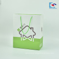 Factory Factory Custom Square Bottom Gift Paper Bag For Clothing